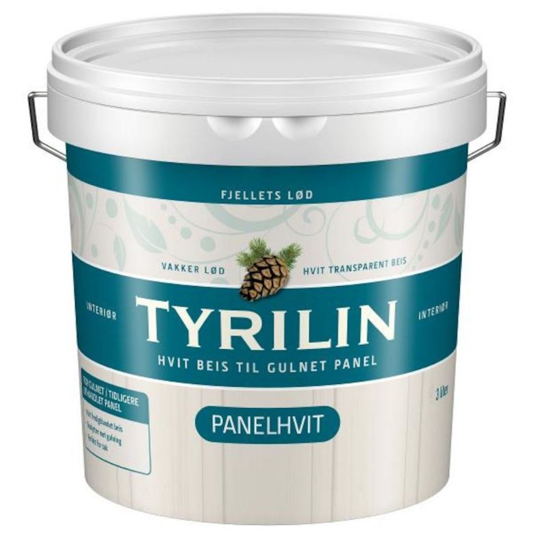 Bilde av Tyrilin Panelhvit (Lut) 3ltr