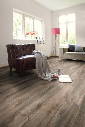 Laminatgulv Mammut Macro Grey Eik
