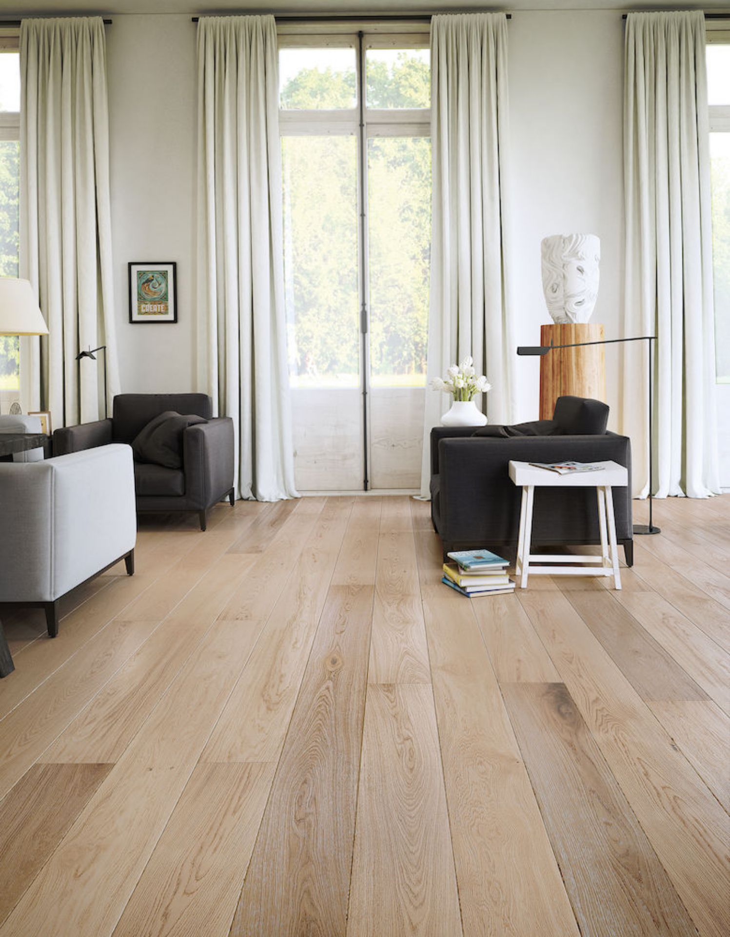 Bilde av Parkett Saga Natural Harmony Hvit Eik 5Gc