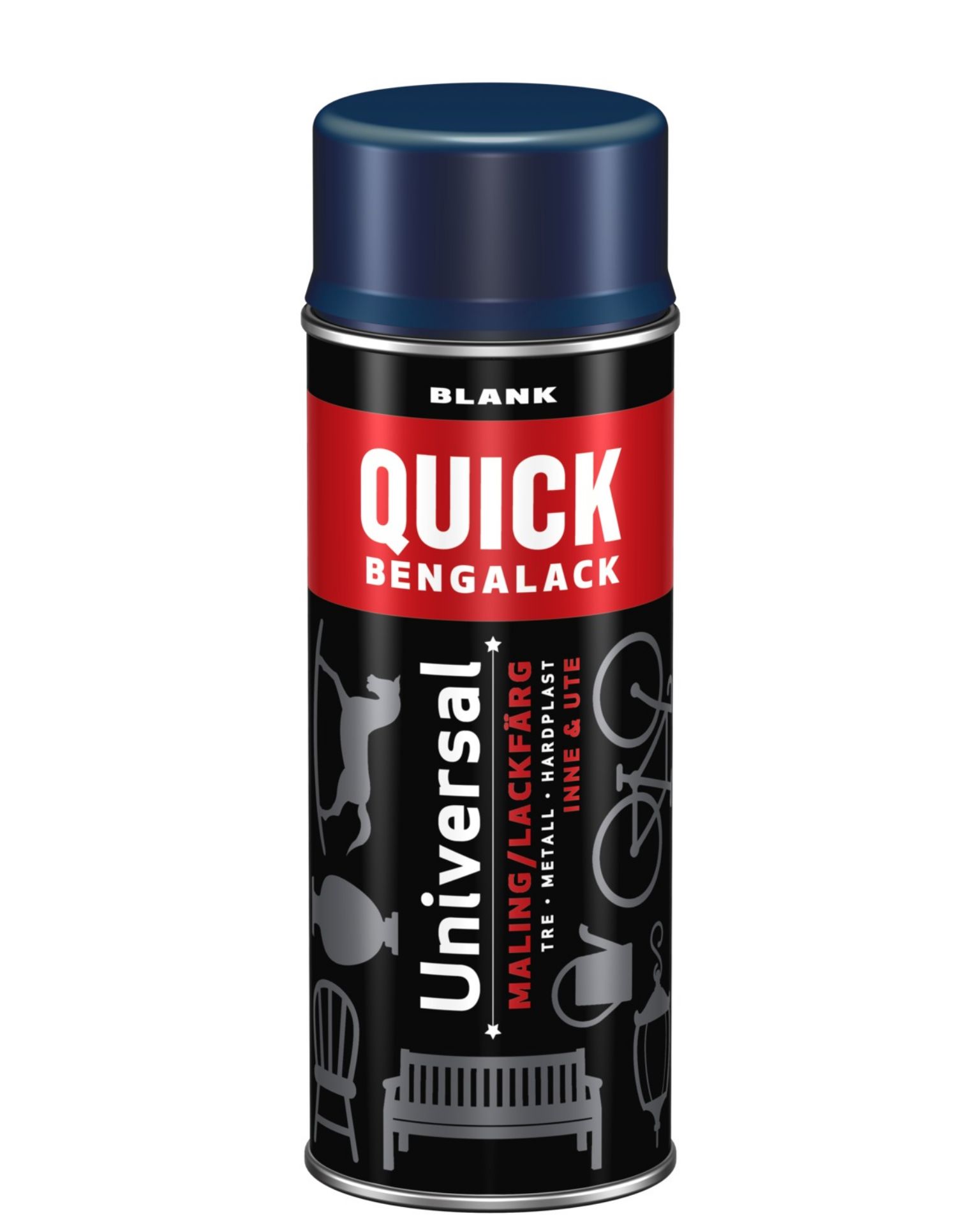 Bilde av Quick Spray Marineblå Blank 400ml