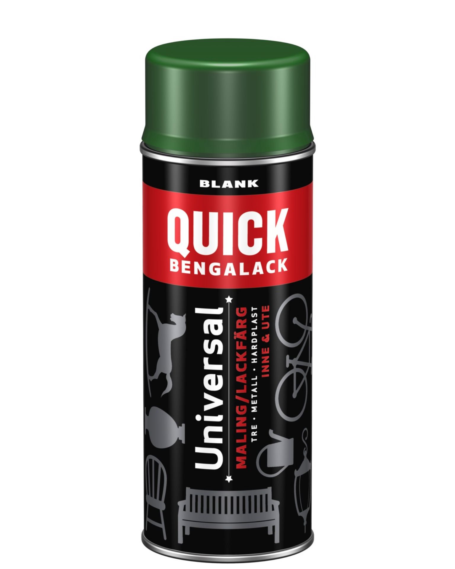 Bilde av Quick Spray Bladgrønn Blank 400ml