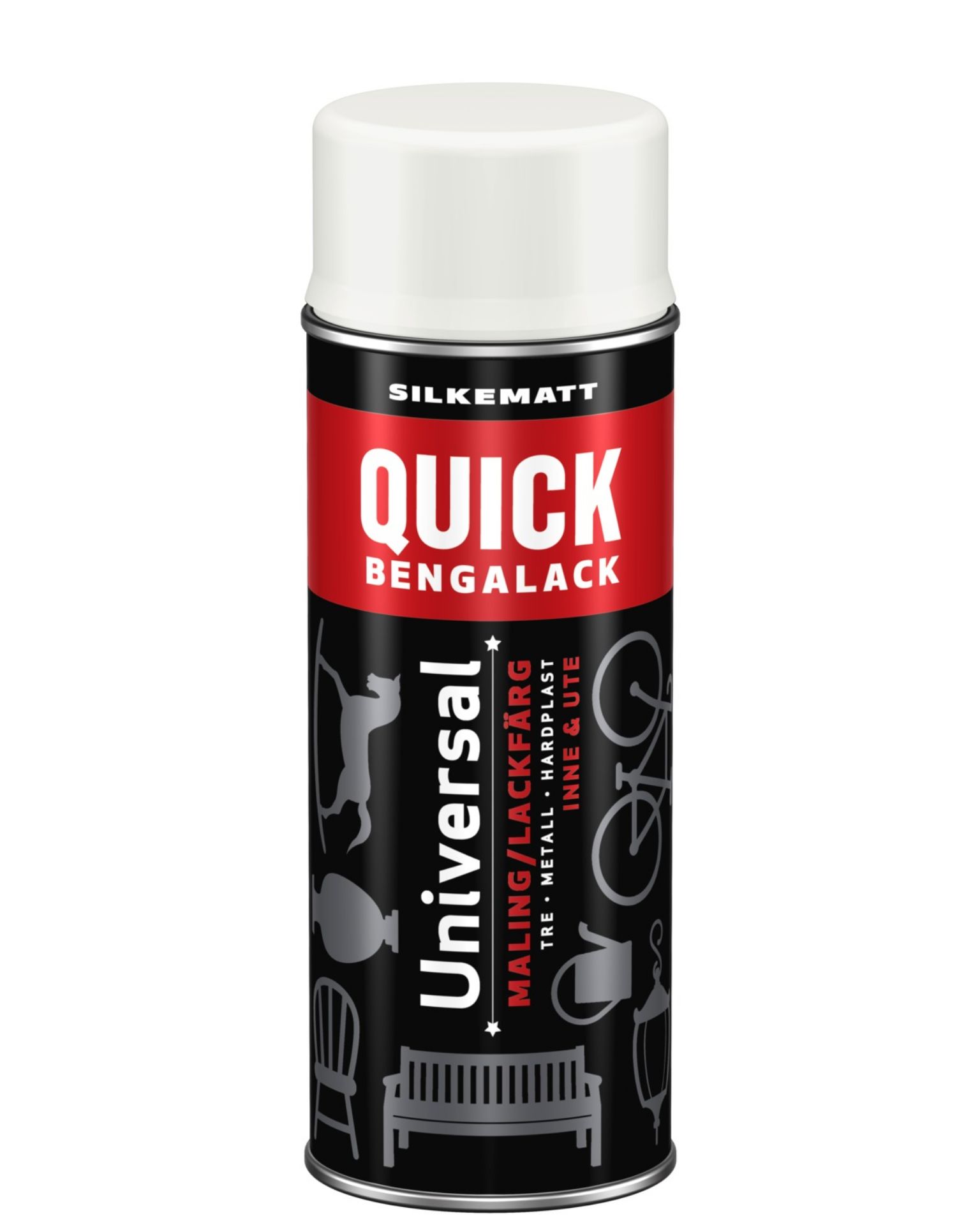 Bilde av Quick Spray Krem Silkematt 400ml