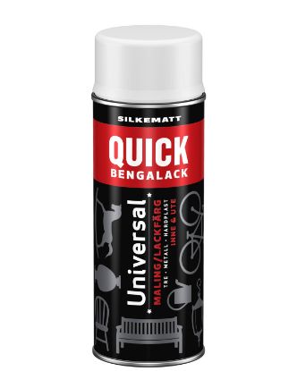 Bilde av Quick Spray Hvit Silkematt 400ml