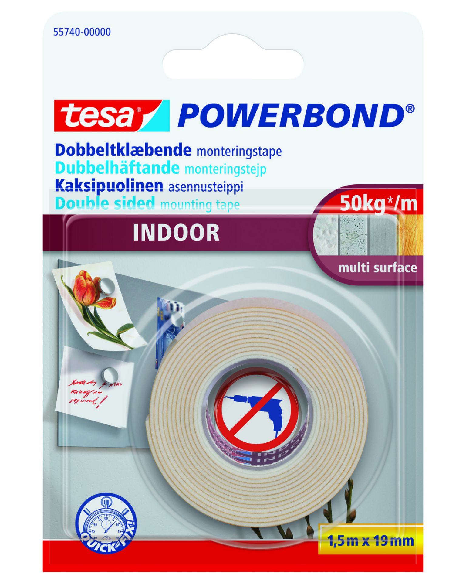 Bilde av Jordan Dobbelsidig Tape Inne 19mmx1,5