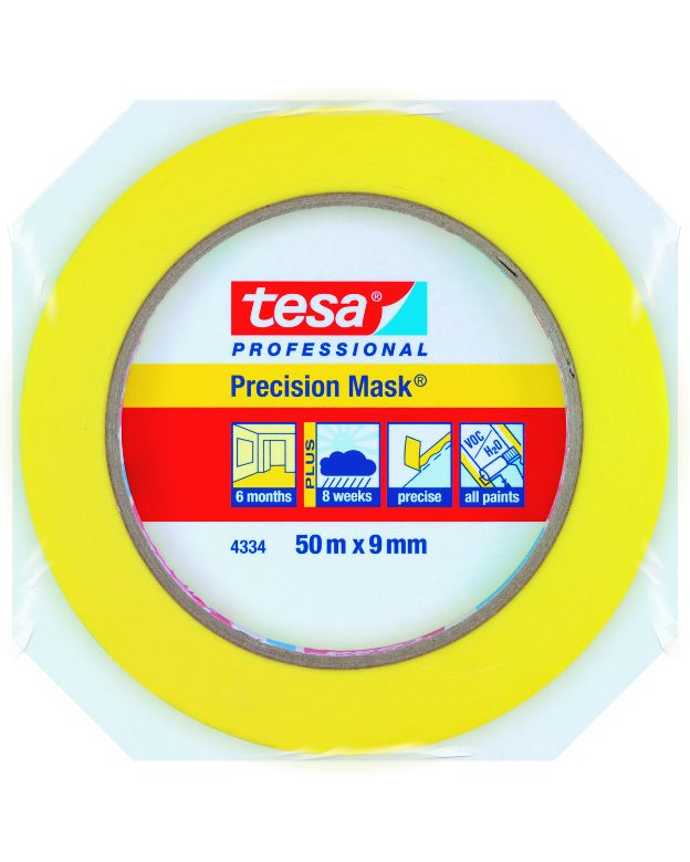 Bilde av Tesa Maskeringstape Precision Inne 9 mm X 50 m