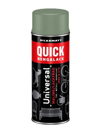 Bilde av Quick Spray Varmgrønn Silkematt 400ml