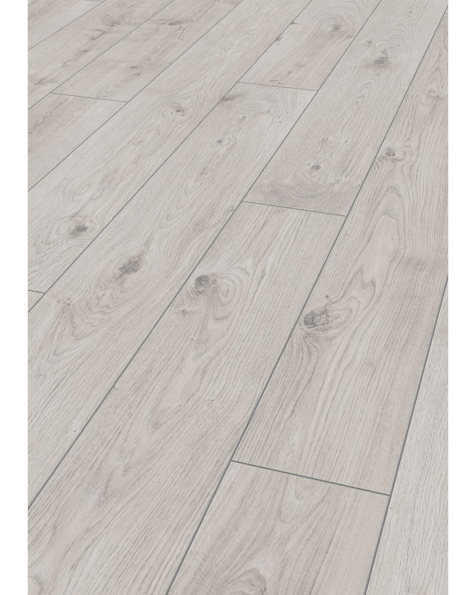 Bilde av Laminatgulv Mammut Everest White Eik