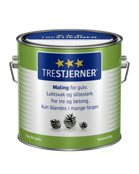 Trestjerner Gulvmaling