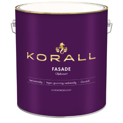 Korall Fasade Oljebasert