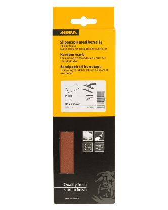 Bilde av Slipepapir M/Borelås K180 80X230mm