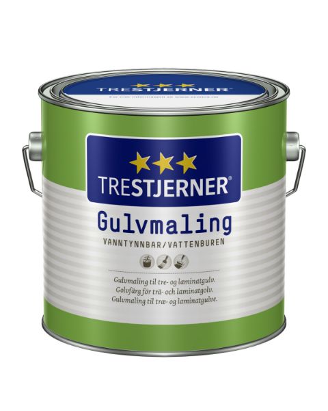 Bilde av Trestjerner Gulvmaling Matt