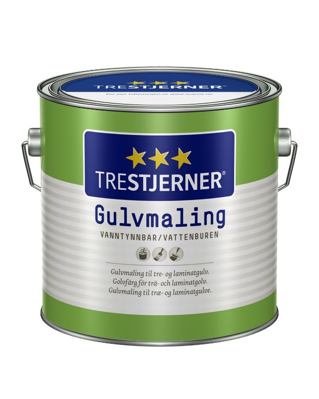 Bilde av Trestjerner Gulvmaling Matt