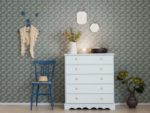 Tapet Lycke Små Blad 1