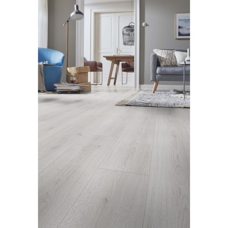Bilde av Laminatgulv Superior Advanced Trend Hvit Eik