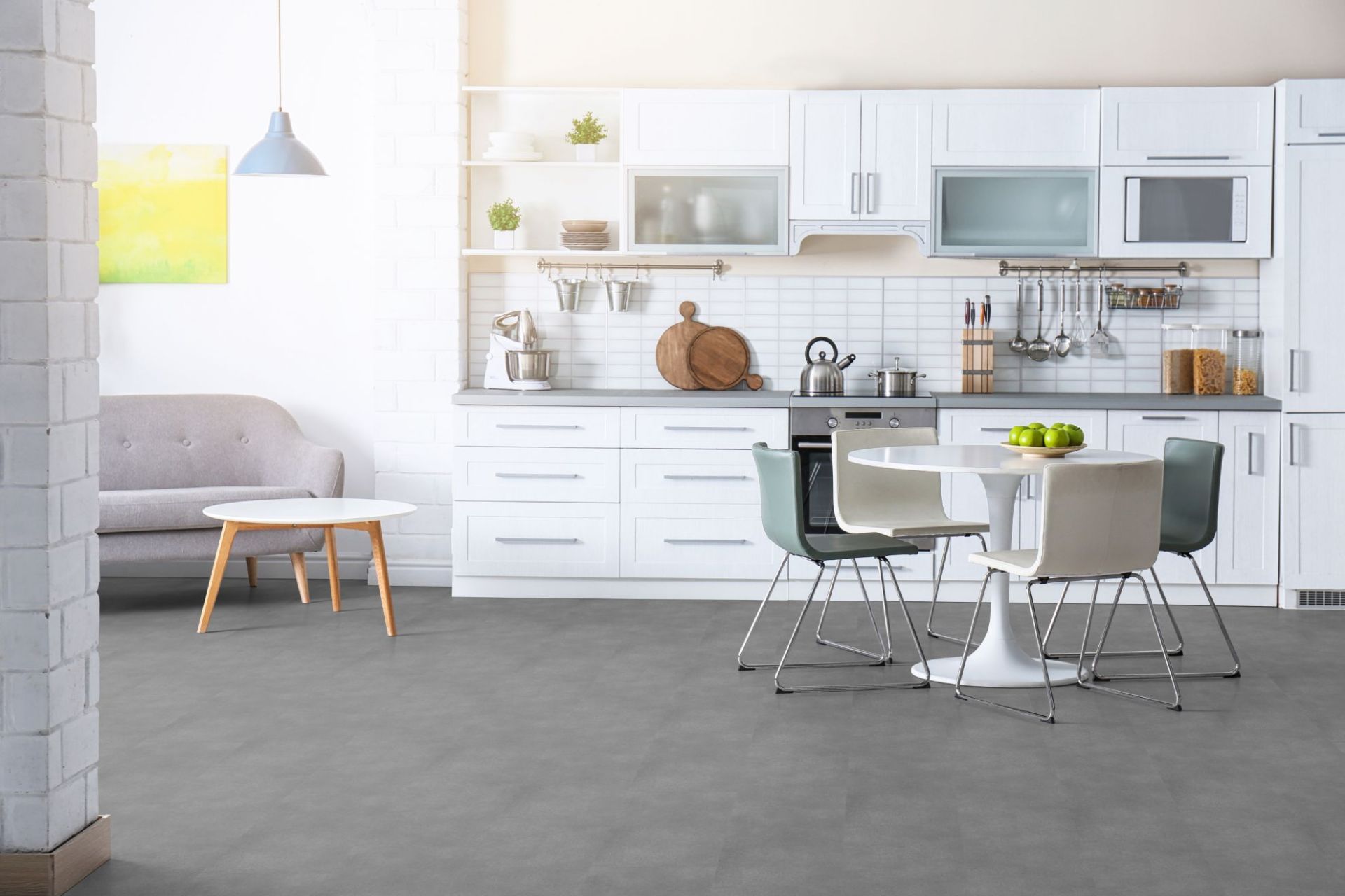 Bilde av Klikkvinyl Flis Steel