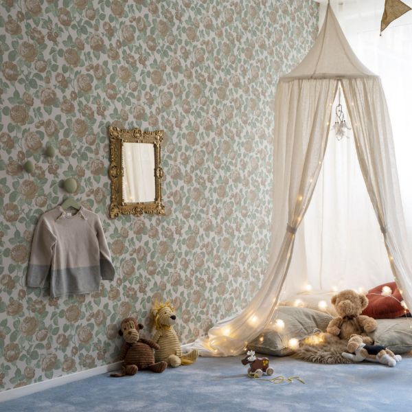 Tapet Lycke Klattrerose 1