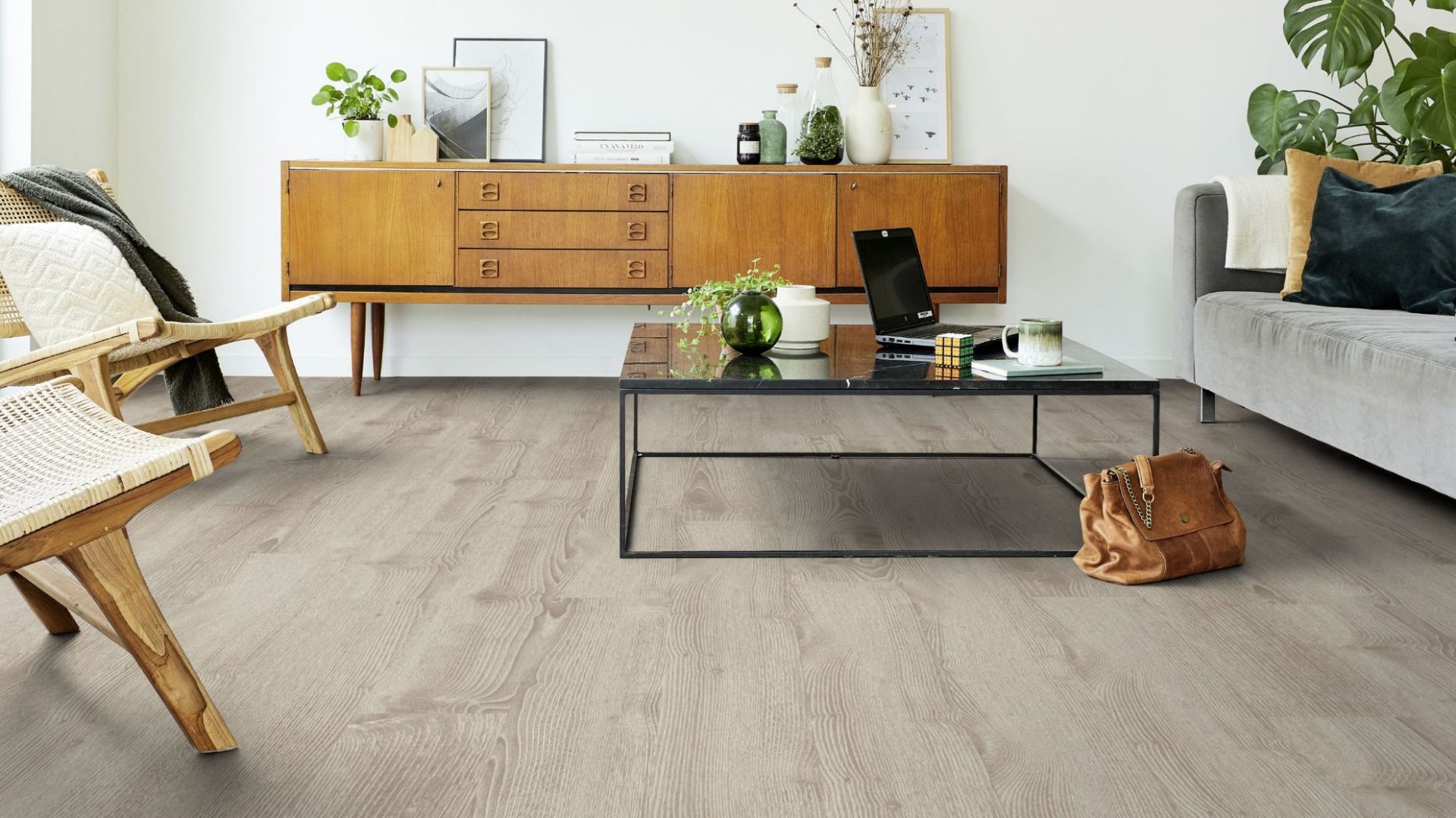 Bilde av Klikkvinyl iD Click Solid 55 Scandinavian Oak Medium Beige