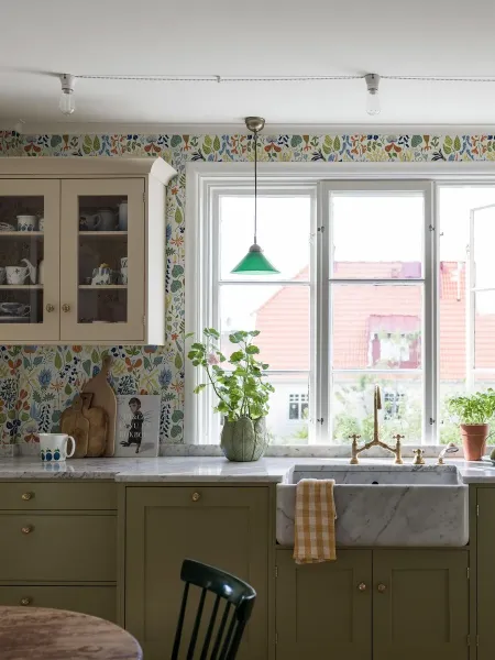 Tapet Icons Stig Lindberg Herbarium 1978