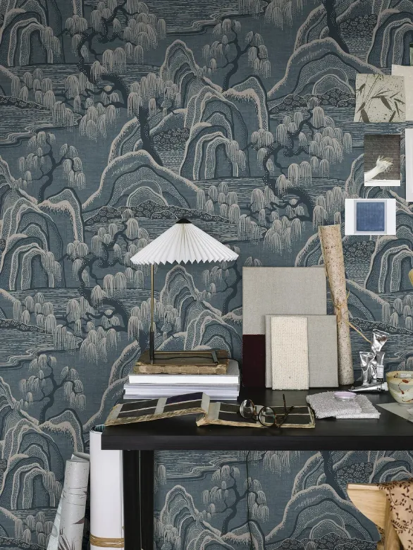 Bilde av Tapet Icons Indigo Garden 3133