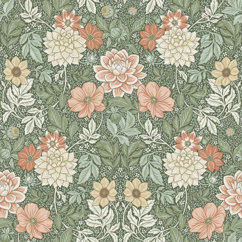 Bilde av Tapet Icons Dahlia Garden 7666