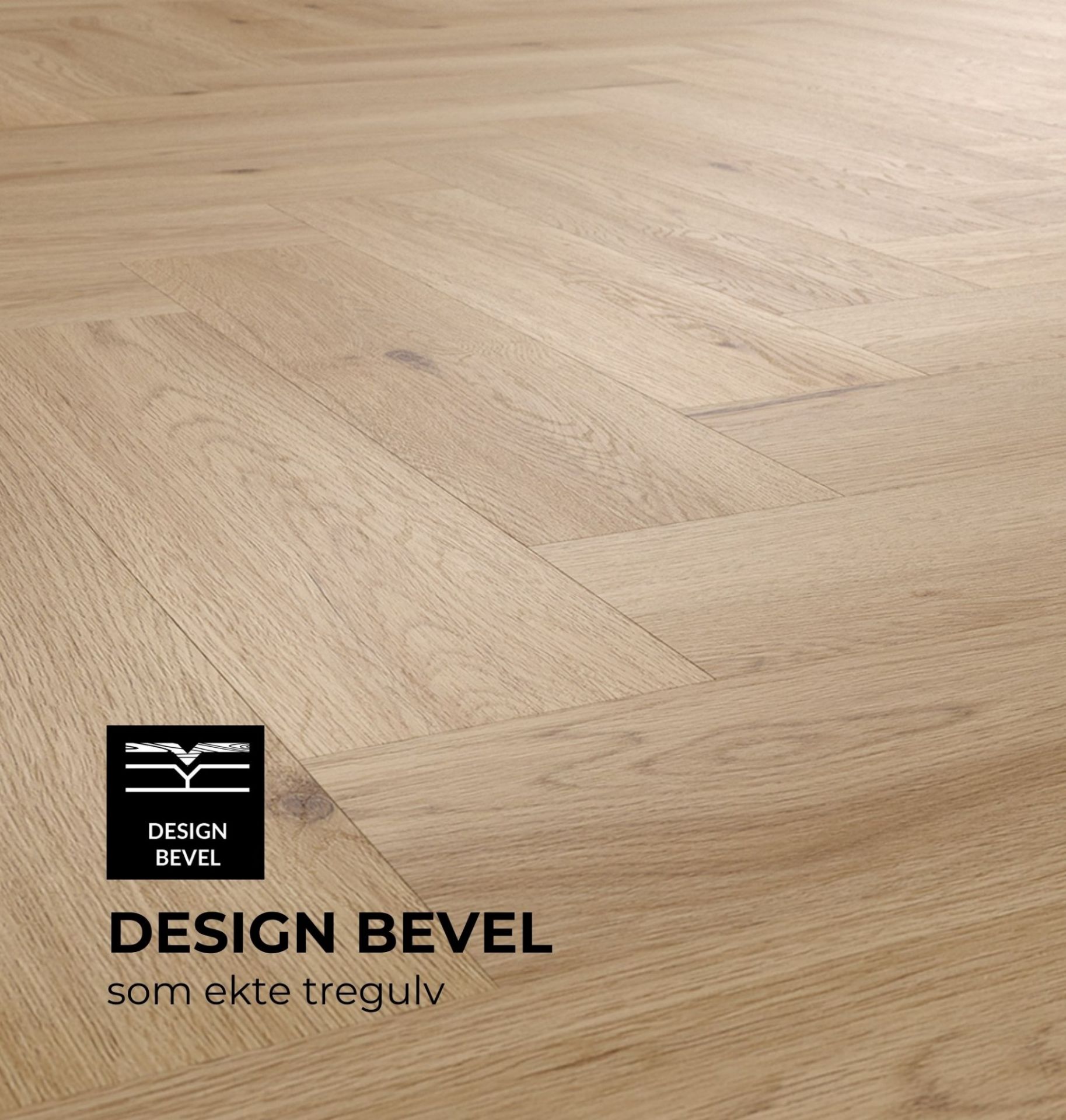 Bilde av Klikkvinyl Amaron Herringbone Yankee Oak