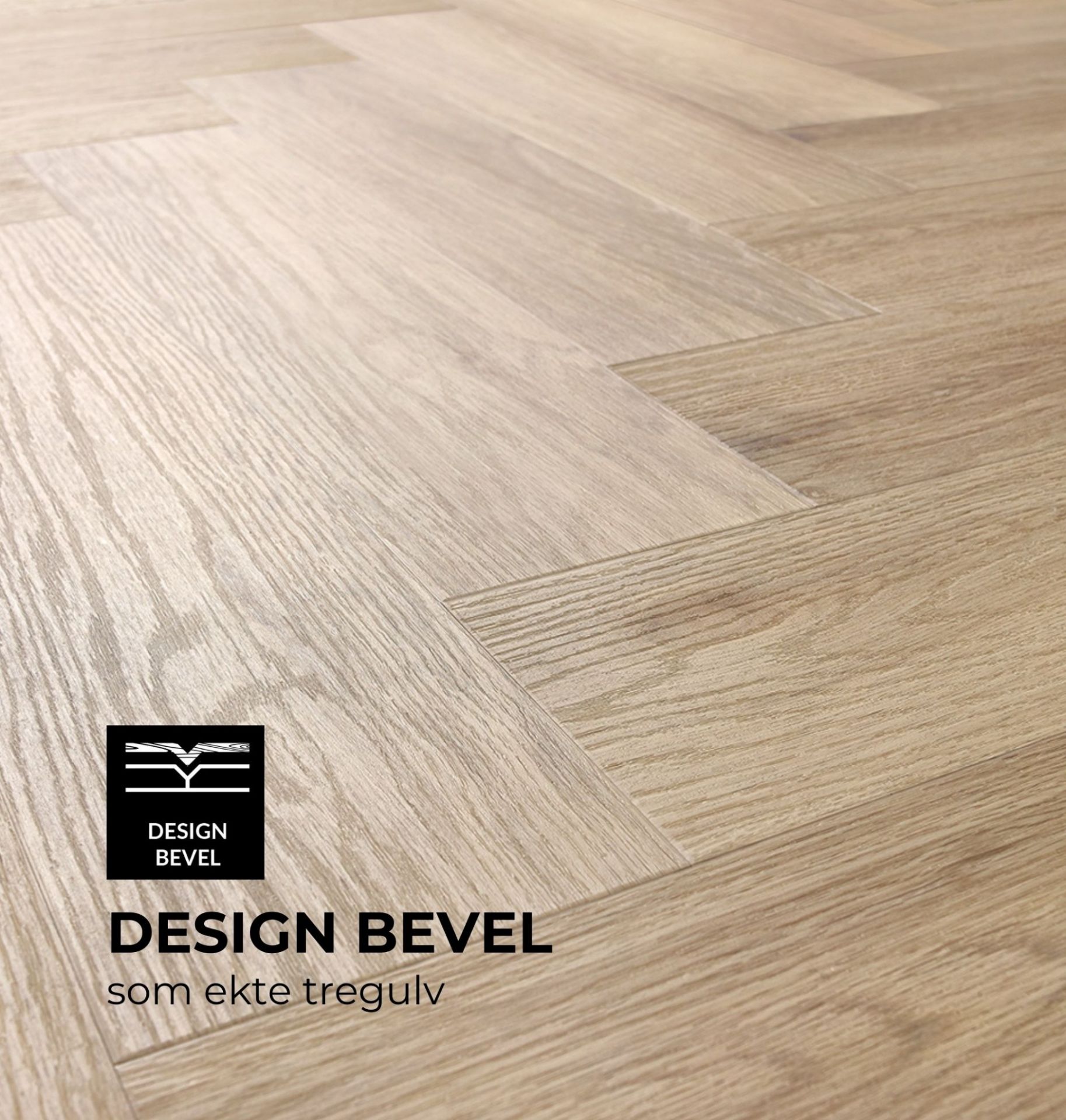 Bilde av Klikkvinyl Amaron Herringbone Harlow Oak