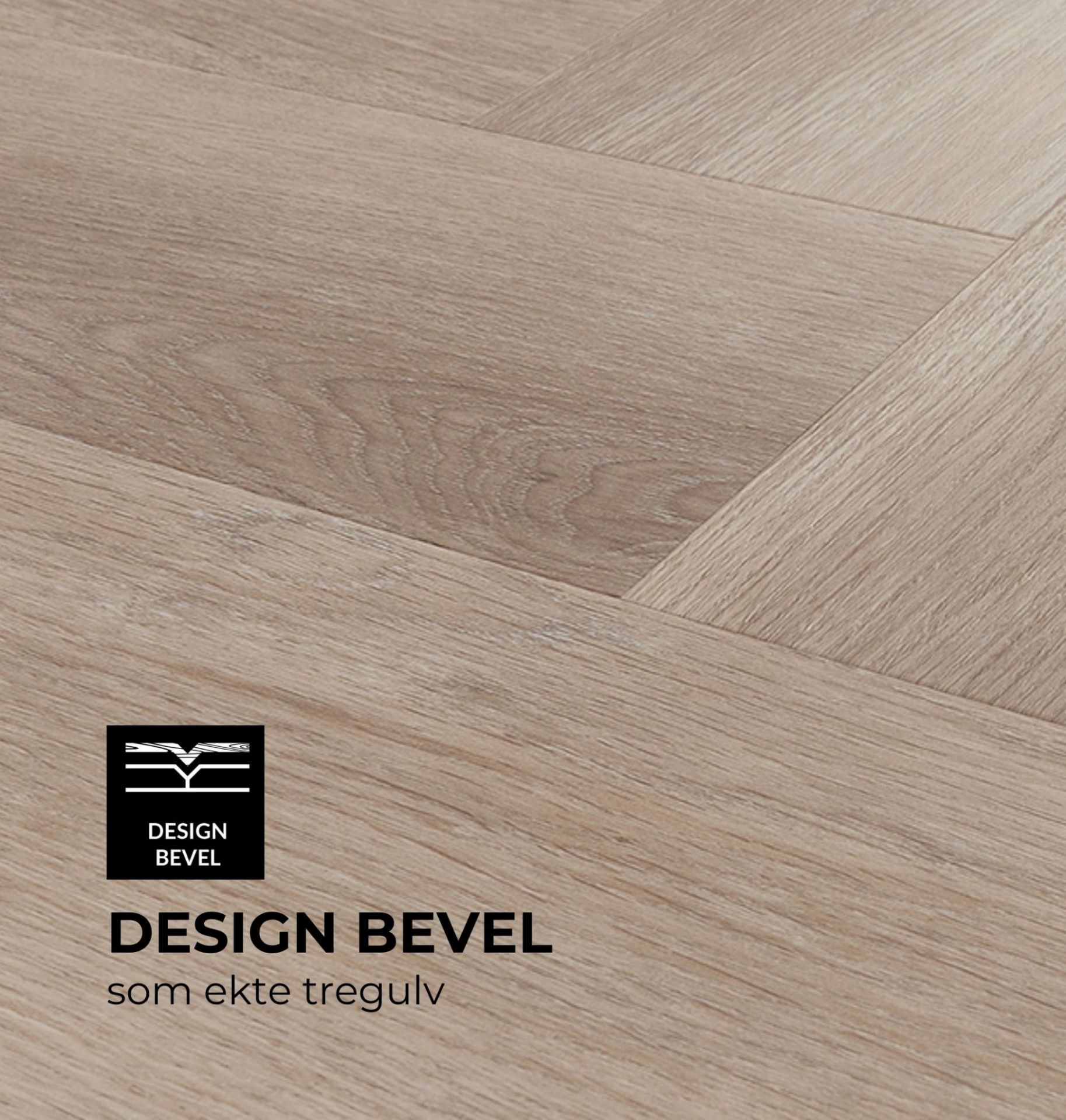 Bilde av Klikkvinyl Amaron Herringbone Stamford Oak