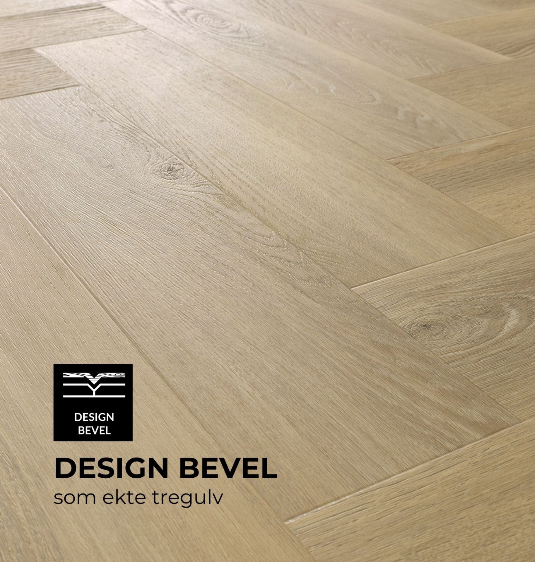 Bilde av Klikkvinyl Amaron Herringbone Deventer Oak