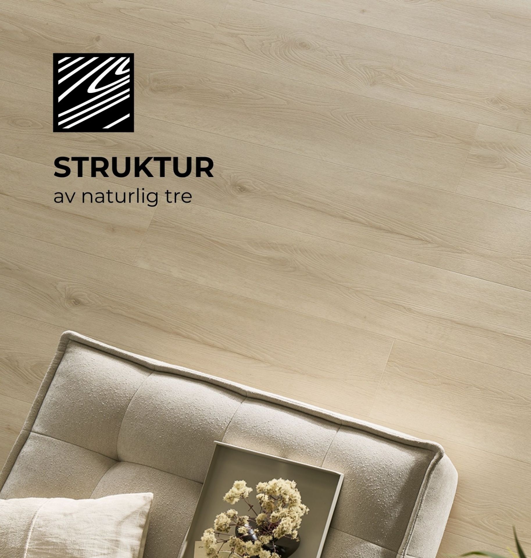 Bilde av Klikkvinyl Amaron Charlotte Oak 