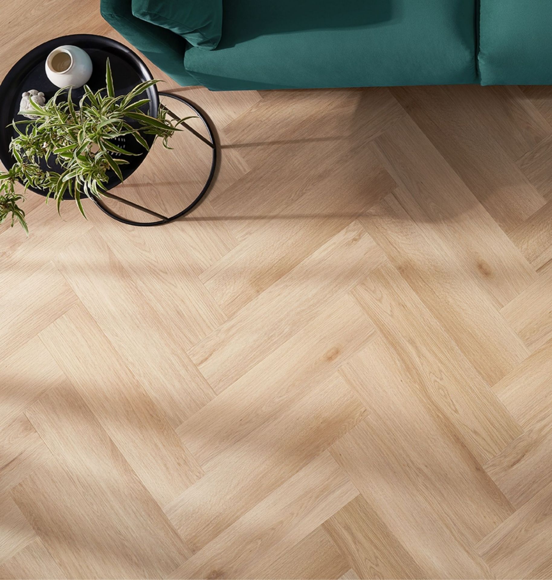Bilde av Klikkvinyl Amaron Herringbone Harlow Oak