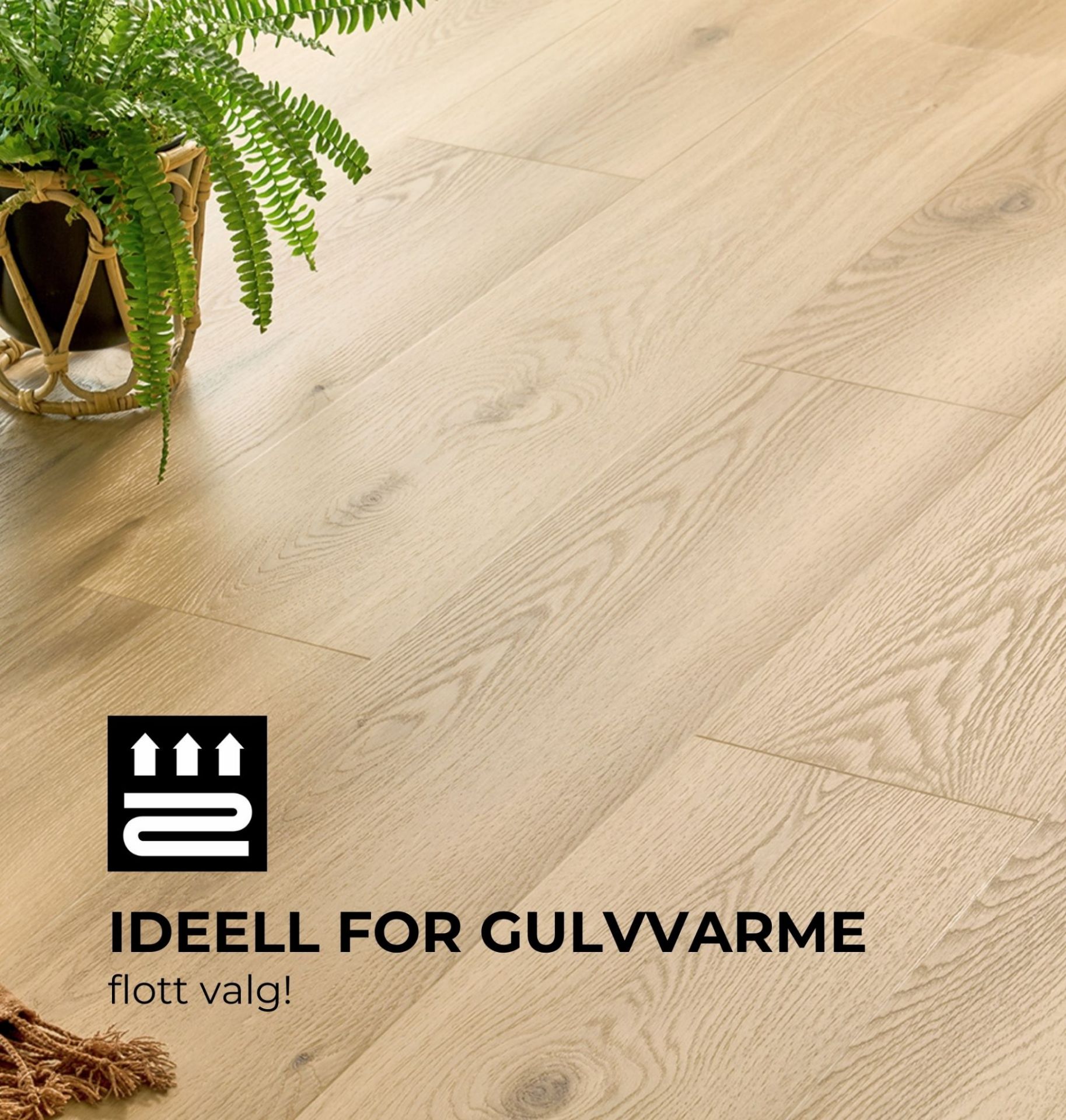 Bilde av Klikkvinyl Woodric Acoustic Nordland Oak