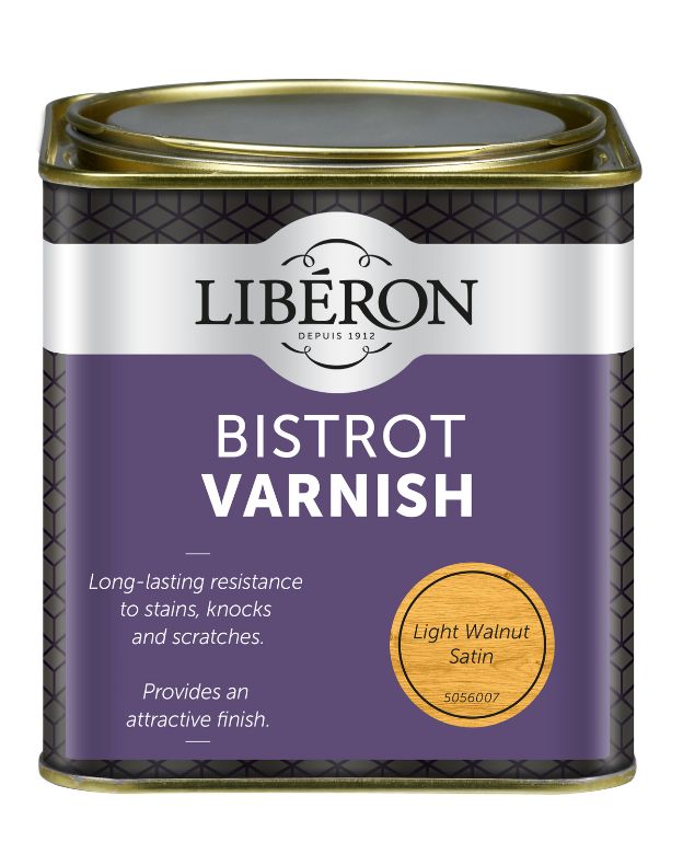 Bilde av Liberon Bistrot Lakk - Lys Valnøtt 0,75 l