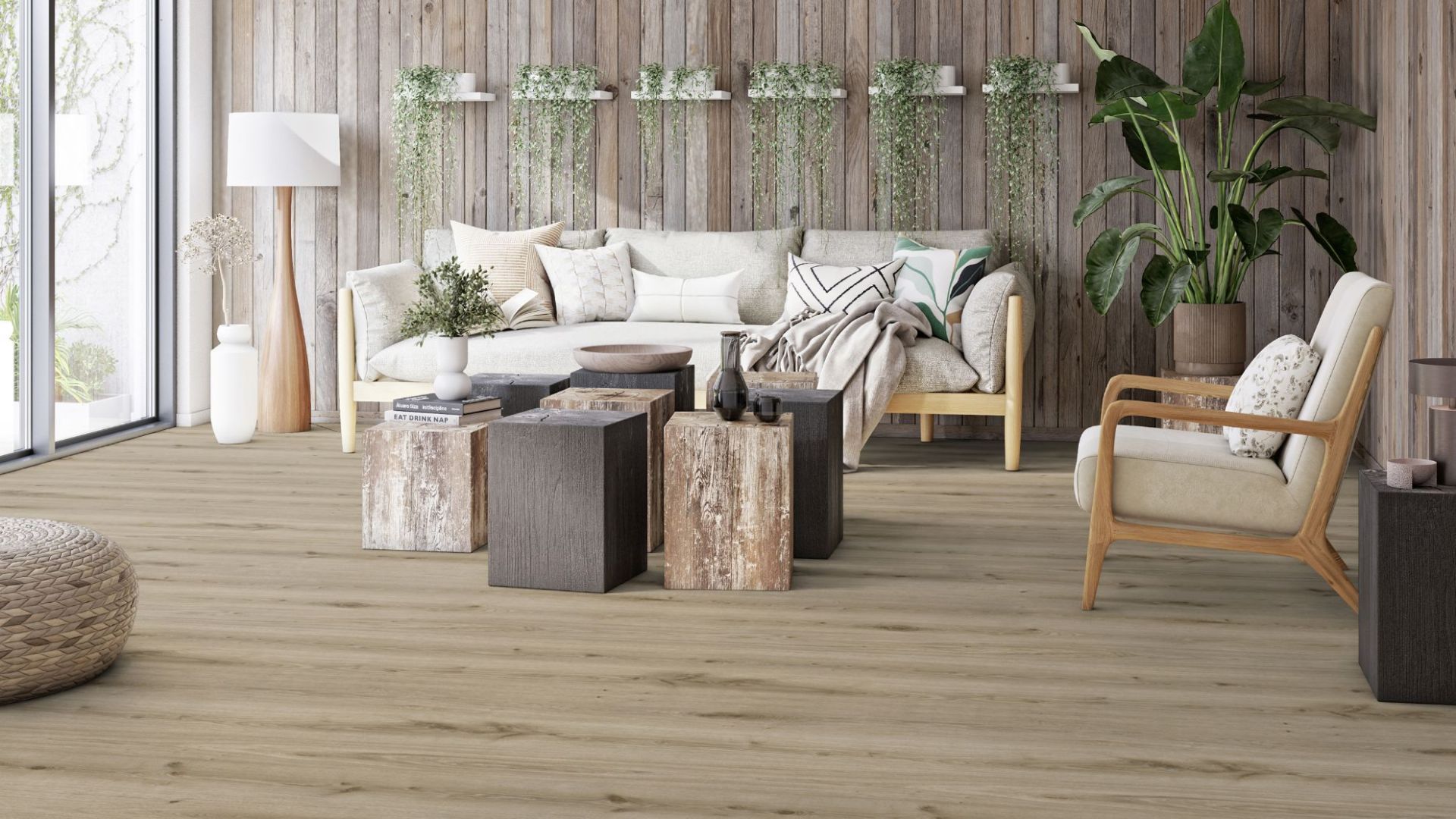 Bilde av Klikkvinyl Essence Rigid 30 Primary Oak Light Gray