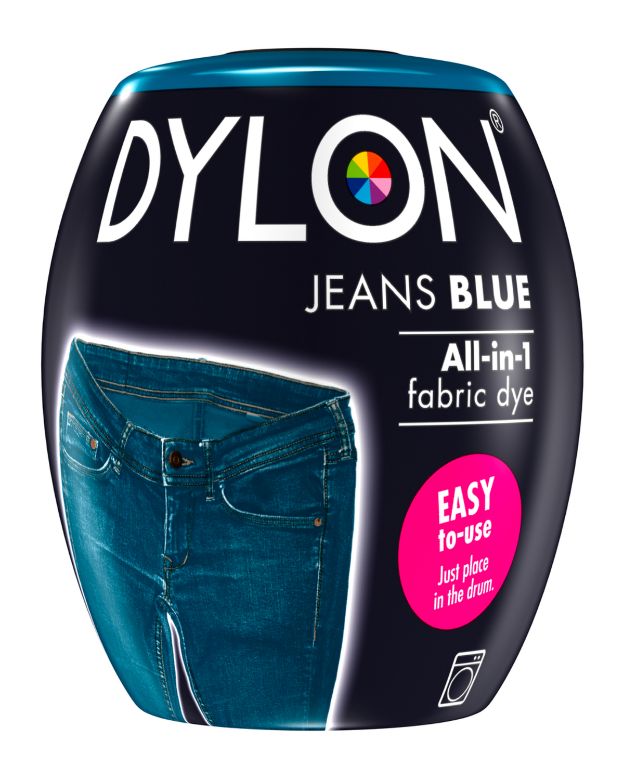 Bilde av Dylon Tekstilfarge Maskin - Jeans Blue
