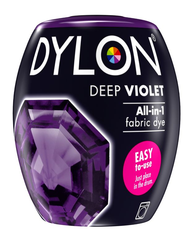 Bilde av Dylon Tekstilfarge Maskin - Deep Violet