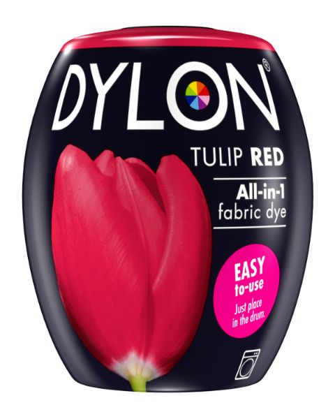 Bilde av Dylon Tekstilfarge Maskin - Tulip Red