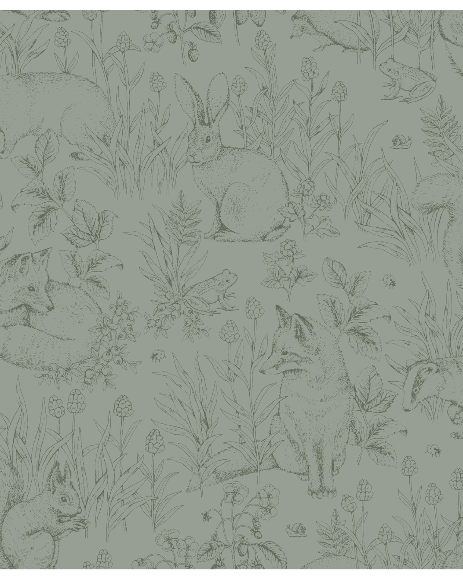 Bilde av Newbie Wallpaper II Forest Friends 7477