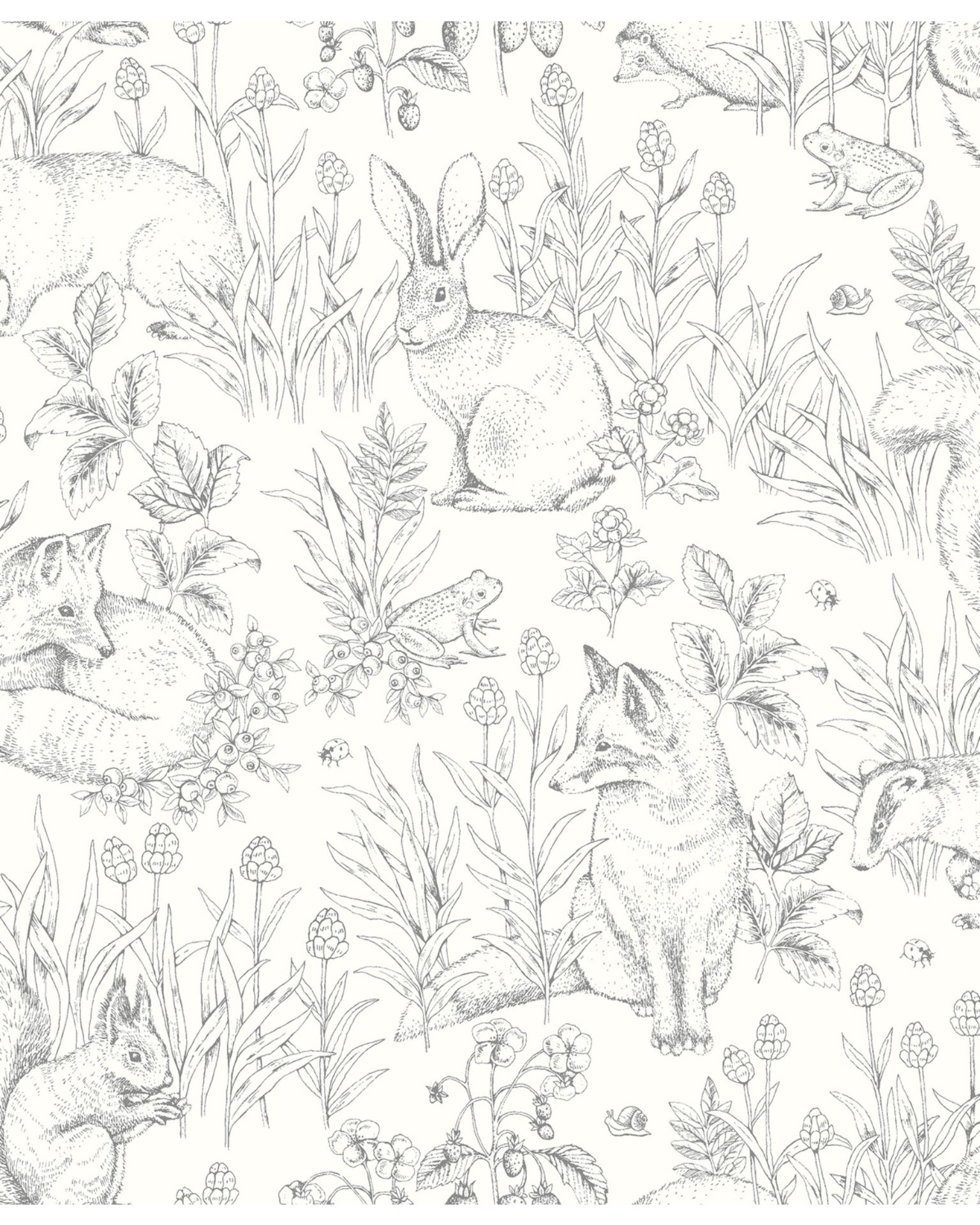 Bilde av Newbie Wallpaper II Forest Friends 7478