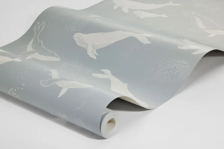 Bilde av Tapet Newbie Wallpaper II Whales 6942