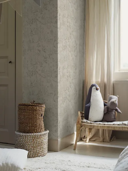 Bilde av Tapet Newbie Wallpaper II Forest Friends 6922