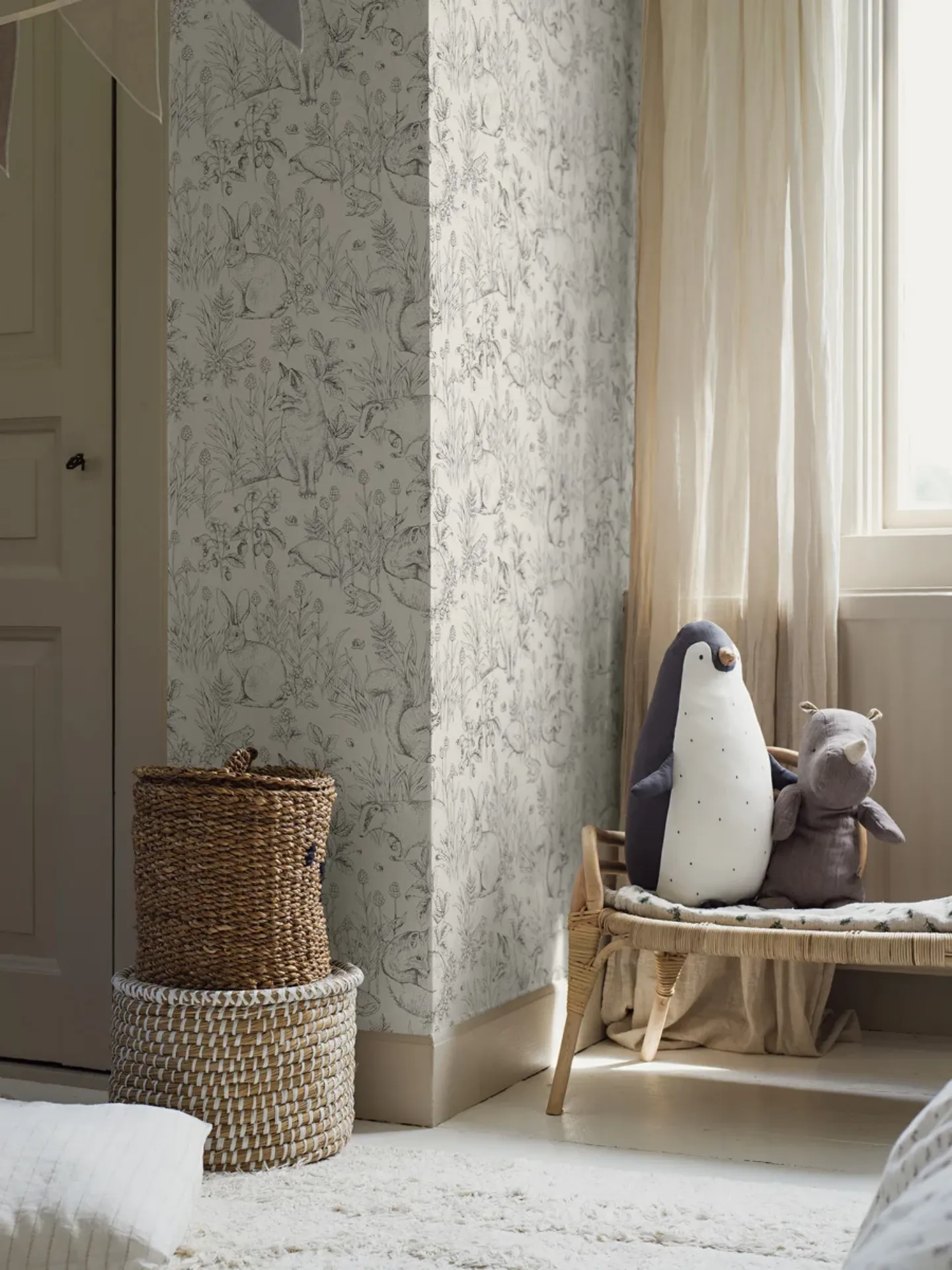 Bilde av Tapet Newbie Wallpaper II Forest Friends 7478