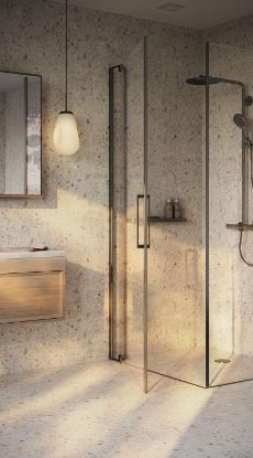 Bilde av Aquarelle Våtromsbelegg 2M Breccia Beige