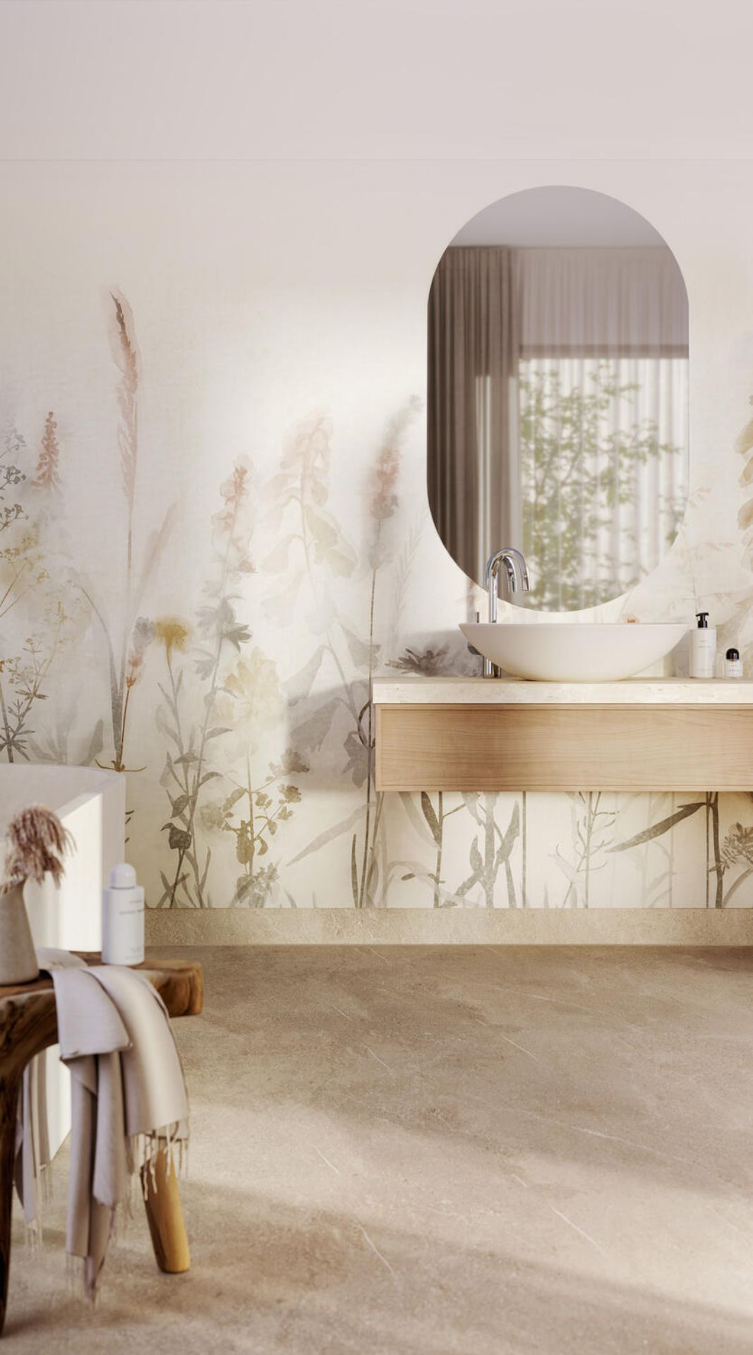 Bilde av Aquarelle Våtromsbelegg 2M Sediment 2 Grey