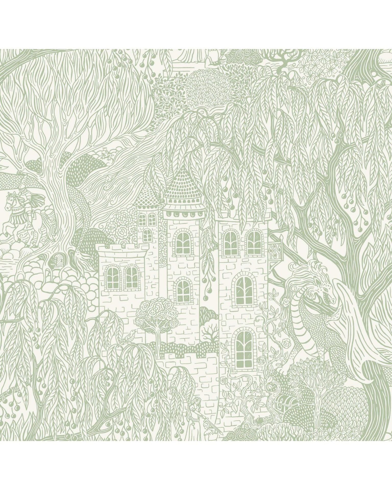 Bilde av Tapet Fairyland Kingdom of the Willow 8144