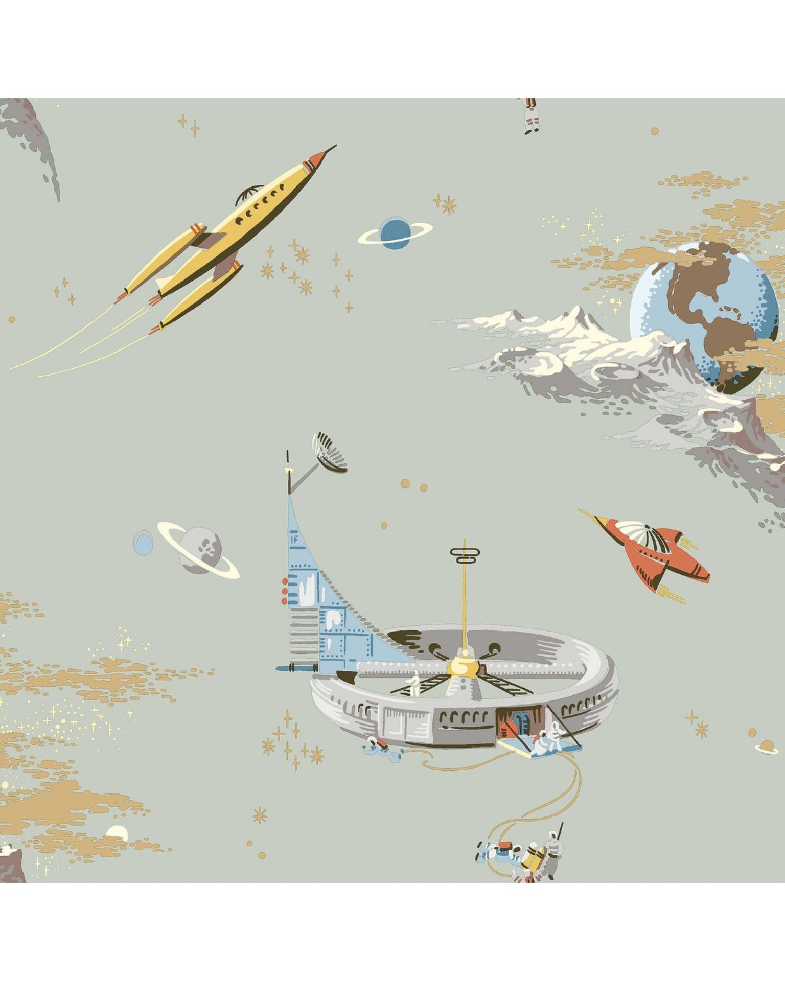 Bilde av Tapet Fairyland Space Adventure 8154