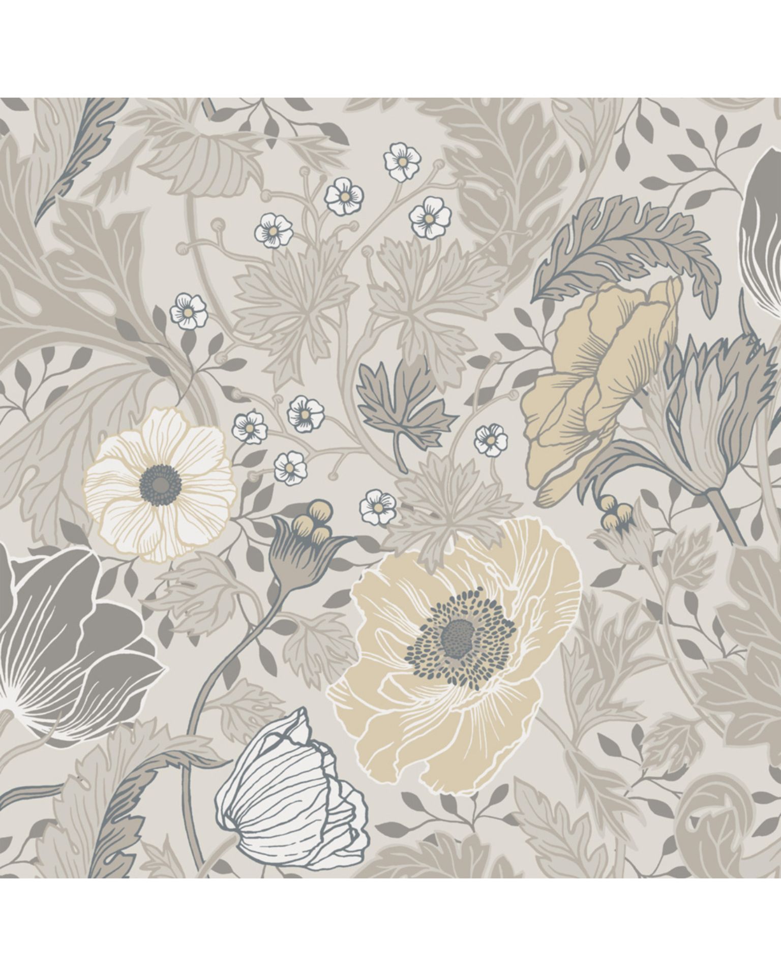 Bilde av Tapet Fågelsång 34033