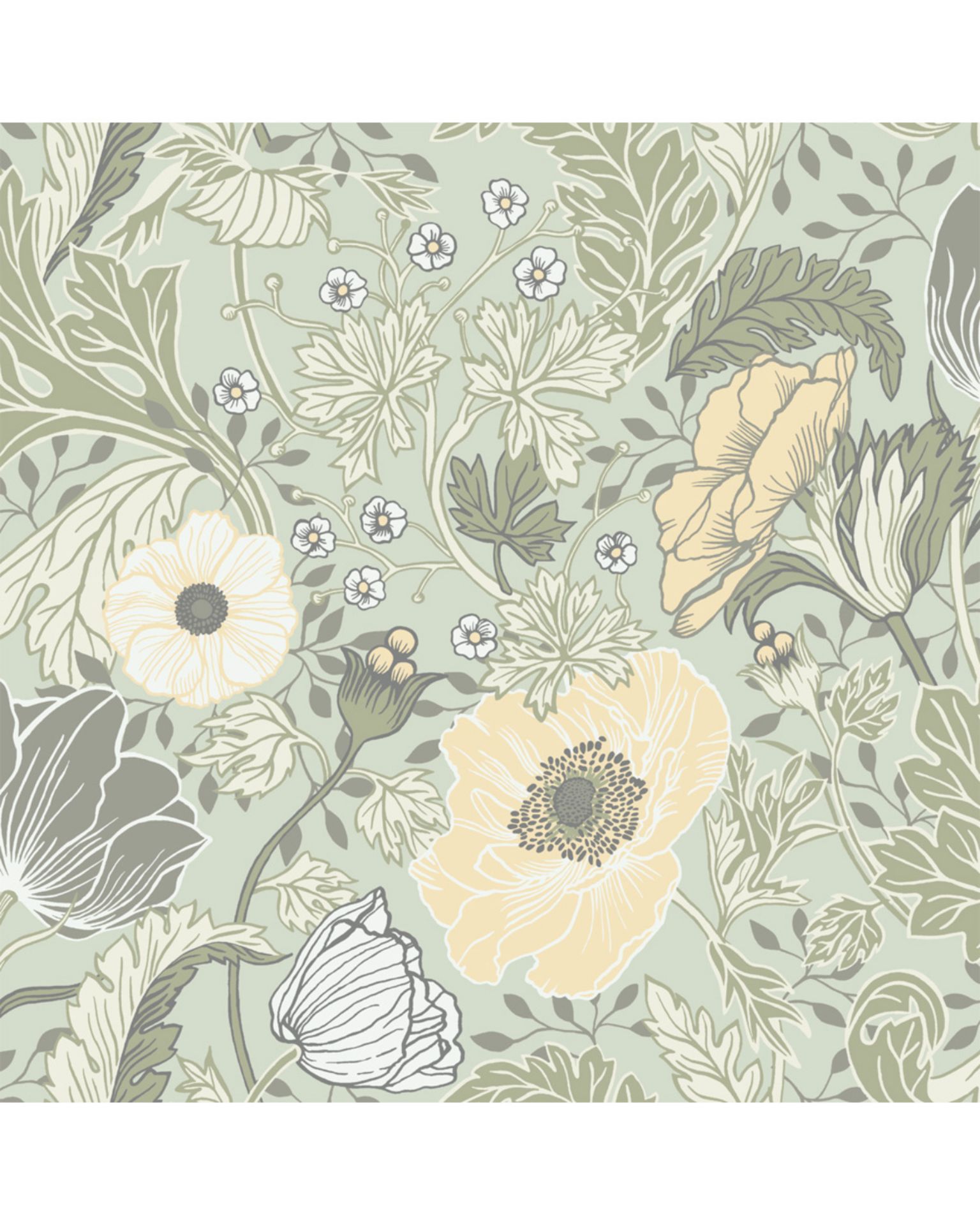 Bilde av Tapet Fågelsång 34034