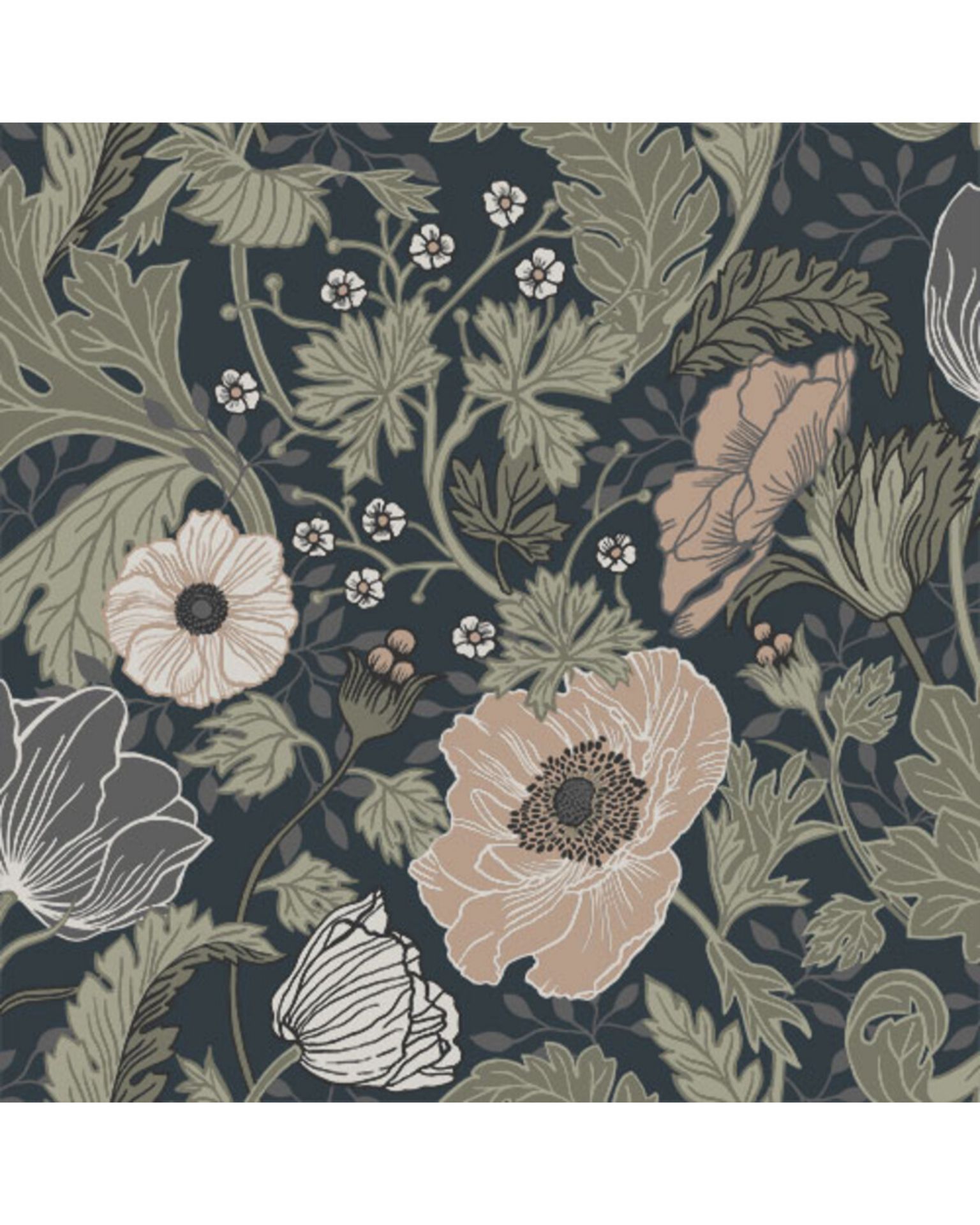 Bilde av Tapet Fågelsång 44103