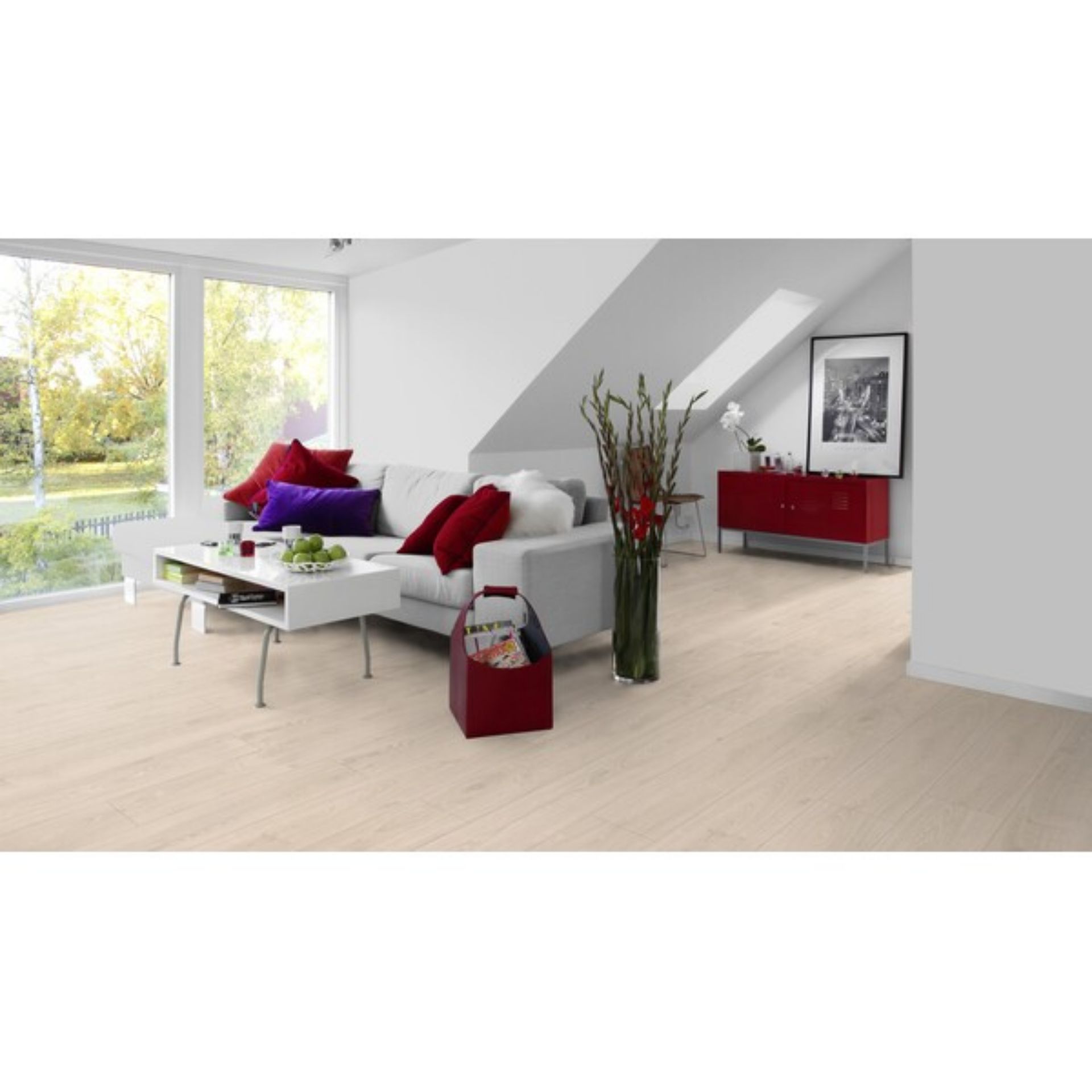Bilde av Laminatgulv Woodstock Swinley Oak Beige