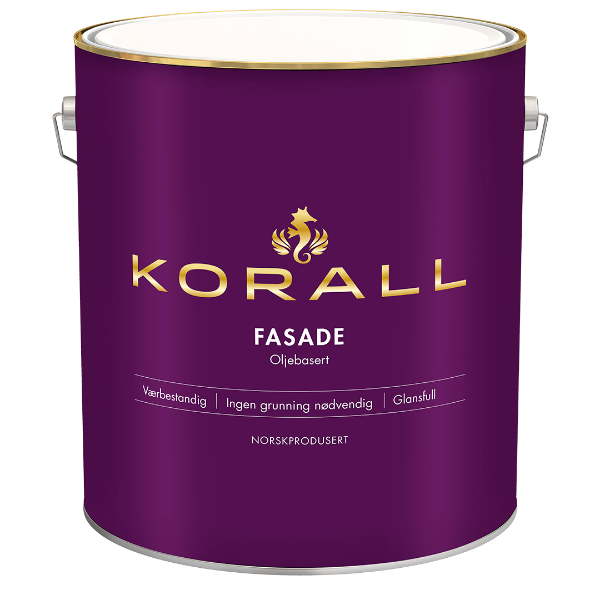 Korall Fasade Oljebasert
